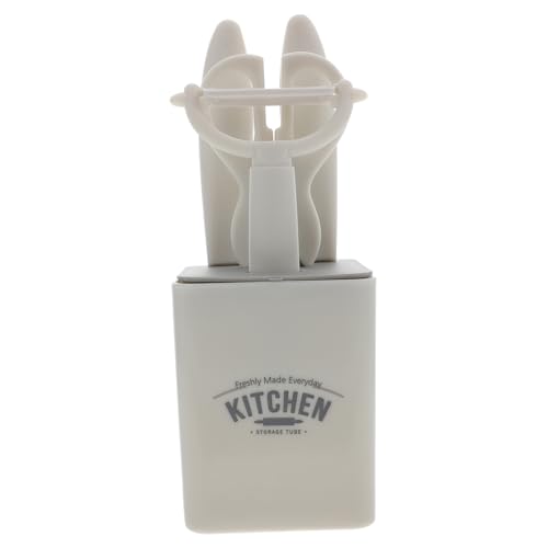 BRIGHTFUFU Kitchen Essential: 5 in 1 Fruit Knife Set Melon Peeler Scissor Peeling Cutter Portable Knife and Gadget Easy to Clean and Reuse