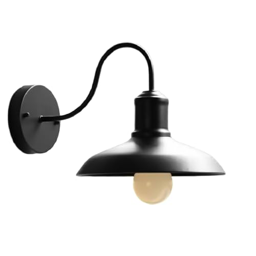 Lampada Da Parete Vintage - Sconce Da Esterno Rustico, Apparecchio Impermeabile Per Fattoria, Luce Industriale Retrò | Illuminazione Da Parete Antica Per Garage, Bagno, Camera Da , Soggiorno, Cor