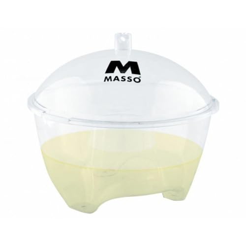 Massó 231182 Trampa avispas, Transparente, 17.5x15x17.5 cm