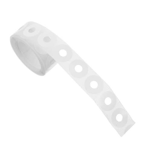 STOBOK 1roll Binder Hole Repair Stickers Self-Adhesive Hole Reinforcers for Document of Dots for Office Home and School Use