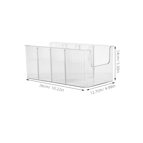 Caja para CD protectora con divisor de plástico transparente para 40 DVD portátil 3