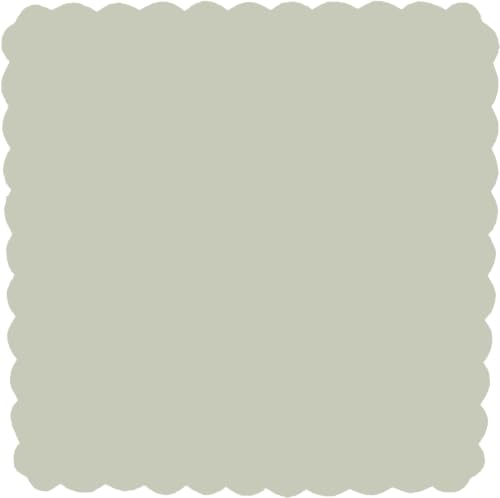 PuntoCasaStore 100 PZ Velo VELI di Fata Tulle Organza VELETTI BOMBONIERE 24x24 CM Quadro Smerlato Fai da Te Confetti Panna Avorio