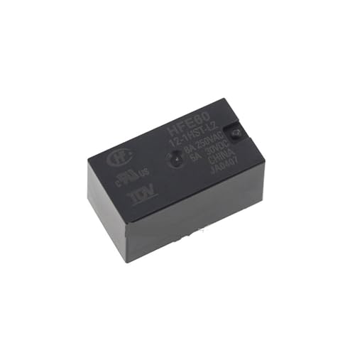Relais à verrouillage magnétique 24V HFE60-24-1HST-L2 commutateur bistable 6 broches 8A