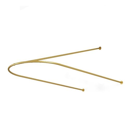 Barras de Cortina Salon Dorada Marca Jidanmian