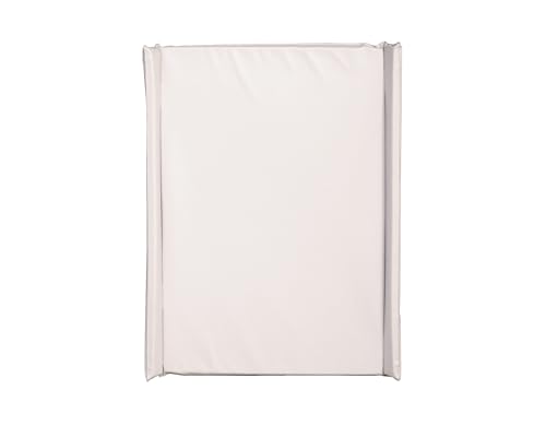 AT4 - Cambiador 69 x 48 x 2 cm gris | Fácil cuidado | Impermeable | Con cierre de scratch