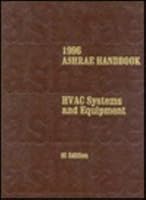 1996 Ashrae Handbook: Heating, Ventilating, and Air-Conditioning Systems and Equipment 1883413354 Book Cover