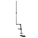 Zhjvihx Hochleistungs-Bootsanhänger-Stufen, 3-Stufen-Universal-Bootsanhänger-Leiter mit Rutschfester Oberfläche und Handlauf, für Marine-Anhängerzunge