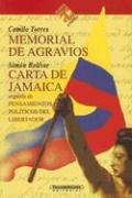 Memorial de agravios - Carta de Jamaica 9583006777 Book Cover