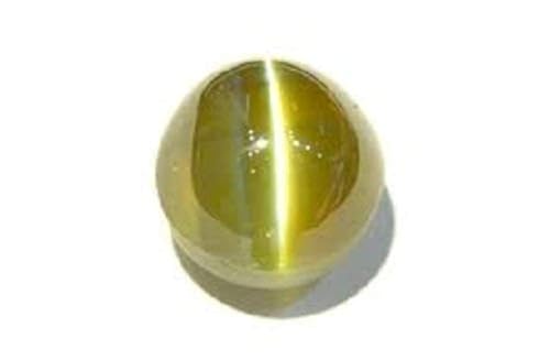 Pierre oeil de chat Lehsunia naturelle 9,25 carats, bijou unisexe pour le quotidien