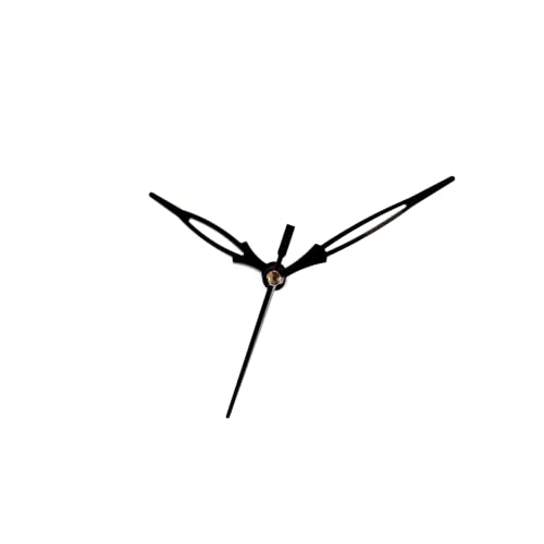 Image of Black Metal Clock Hands Replacement Set l Metallic Needles for DIY Wall Clock Making, Resin Art & Crafts (Set of 1)