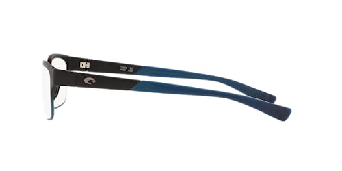Image of Costa Del Mar Ocean Ridge 220 Prescription Eyewear Frames, Matte Black Fade To Navy /Demo Lens, 53 mm