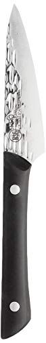 Kai PRO 3.5" Paring Knife, Hand Sharpened Vegetable & Fruit Knife, Japanese AUS6M Stainless Steel Blade, Full-Tang POM Handle, NSF Certified, Small Kitchen Tool for Peeling, Coring & Cutting