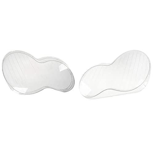 AutOcean 2X Avant Gauche/Droite Phare Clair lentille Abat-Jour Coque Couverture pour Mercedes Benz 2001-2007 W203 Classe C C180 200 230 Cover