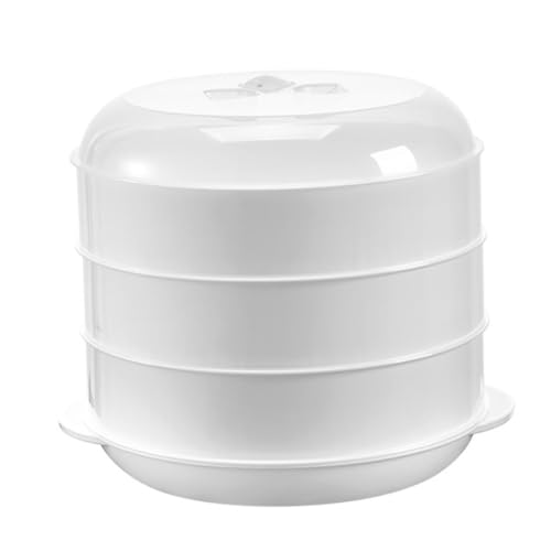 EPIGEIST 電子レンジ対応 蒸し器 バスケット 野菜用食品蒸し器 耐熱素材 調理用加熱トレイ 食品の再加熱に適した多目的キッチンツール