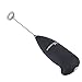 JUNSHUO Milchaufschäumer Elektrisch Stab,Milchschäumer mit Hoher Leistung, 2 in 1 Handheld Milchschaum, Eiermixer für Kaffee/Latte/Cappuccino/Heiße Schokolade/Eier schlagen