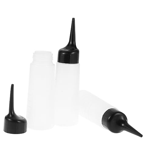 MOTHNUR Botella Con Aplicador De Aceite Para Tinte De Cabello 2 Unidades Color Envase Rellenable