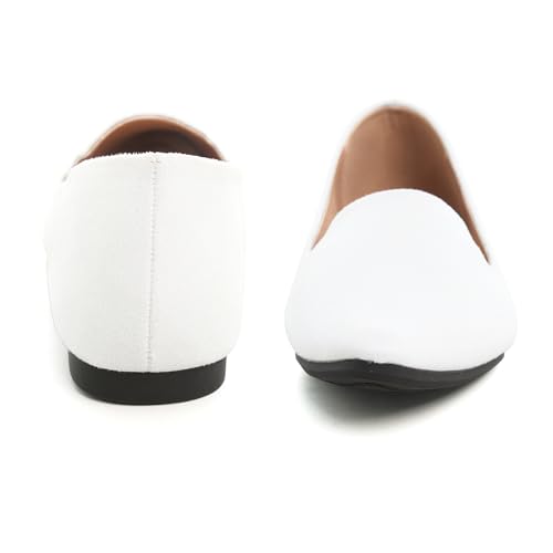 Image of Dear Time Women's Classic Ballets Pointy Toe Flats Comfortable Dress Flats Office Work Shoes