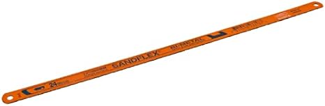 BAHCO 3906-250-18-100 10 Inch Bimetal Hand Hacksaw Blade with 18 Teeth Per Inch