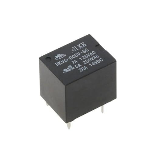 Relais HKV6-DC12V-SG à 5 broches 20A pour circuits électroniques