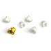 Kikkerland Teeth Magnets, Set of 6 (MG25)