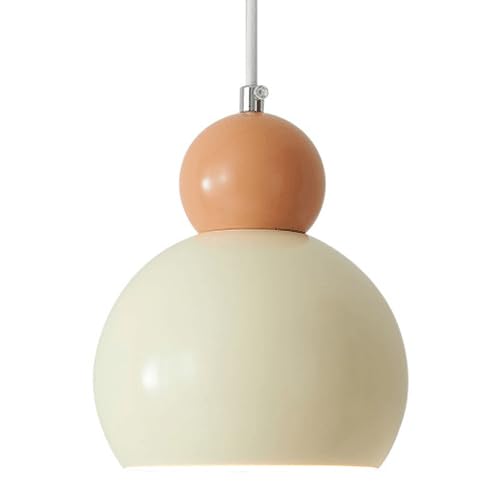 Lampe suspendue en métal créative au design nordique épuré culot E27