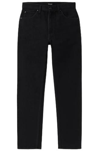Wrangler Rugged Wear Relaxed Fit - Pantalones vaqueros para hombre Color negro. 48W x 36L