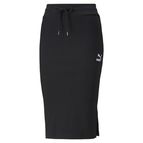Puma 671975-01 Womens Classics Ribbed Midi Skirt Athletic Casual Comfort Technology thumb #2