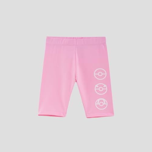 Image of Nap Chief Kids Cotton Official Cartoon Characters Cycling Co ord Sets for Girls, T Shirt and Shorts for Casual Wear