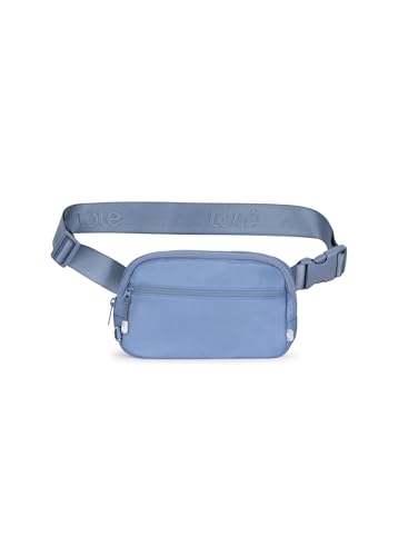 LOLE Jamie Belt Bag | Small Crossbody Bags for Women | Womens Travel Essentials | Fanny Packs with Adjustable Strap Storm