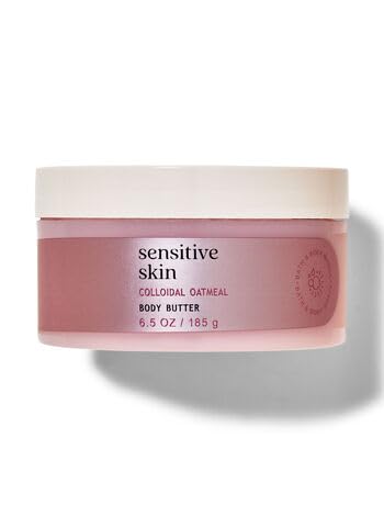 Bath & Body Sensitive Skin With Colloidal Oatmeal Body Butter, 6.5 oz. / 185 g