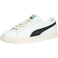 PUMA Hombre Zapatillas Clyde Varsity, White/Black, 44 EU