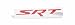 SRT Emblem Overlay Decal Sticker - 2014-2018 Jeep Grand Cherokee SRT - (Color: Reflective Red)