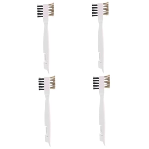 GOOHOCHY 4pcs Deep Gas Stove Wire Brush Scrubber Brush for Cooktop Cleaning Cleaning