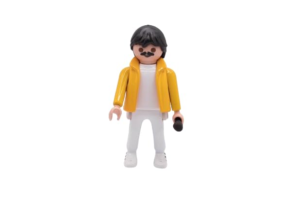 Muñeco Click playmobil cantante del grupo Queen