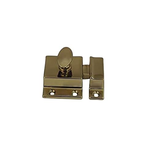 QCAA Traditional Solid Brass Cabinet Latch Cover