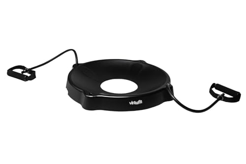 VirtuFit Gymnastikball VF01011 Erwachsene Unisex Schwarz, Einheitsgröße