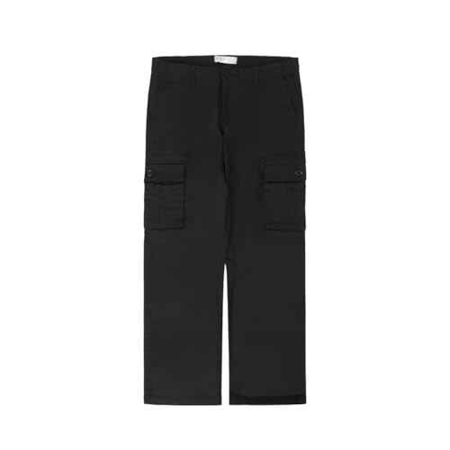 New Republic Miller Cargo Pant in Black 98% Cotton 2% Spandex