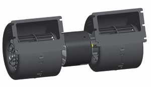 Spal USA 30003141 Double Wheel 12 Volt Blower 008-A45-02