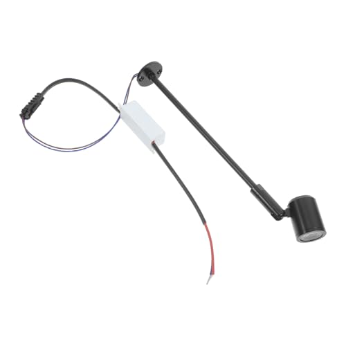 Housoutil Mini LED Spotlight for Jewelry Showcase Adjustable Rod Natural White Light Compact Design for Cabinets and Display Cases Enhances Sparkle and Details