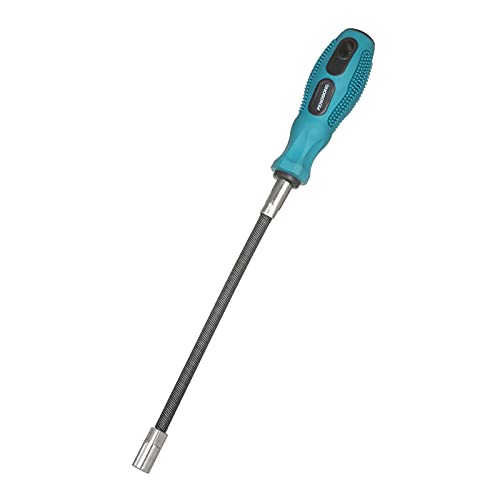 Funien Destornillador de Abrazadera de Manguera Flexible Destornillador de Tuerca métrica de 7 mm Llave de Tubo Flexible Herramienta de Abrazadera de Repuesto automotriz para automóvil Marino Cover