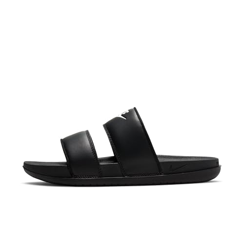 Nike Women's Offcourt Duo Slides, White/Team Red-Peony, 8