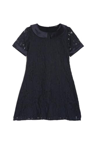 Image of Allen Solly Girl's Cotton Modern Knee-Length Dress