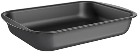 Brinox - Assadeira Retangular Funda 39,5X28X6,6 - Grafite