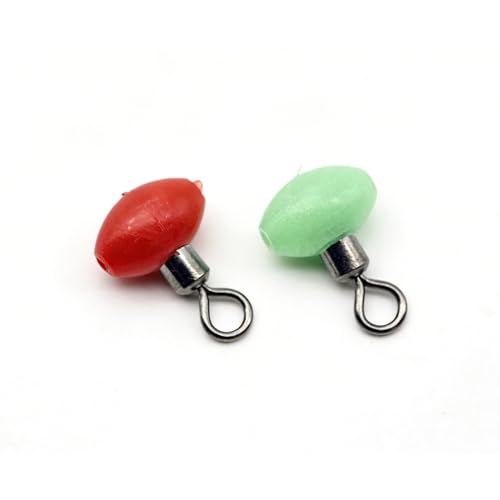 40 piezas giratorias cruzadas 3 vías para pesca miniatura 1