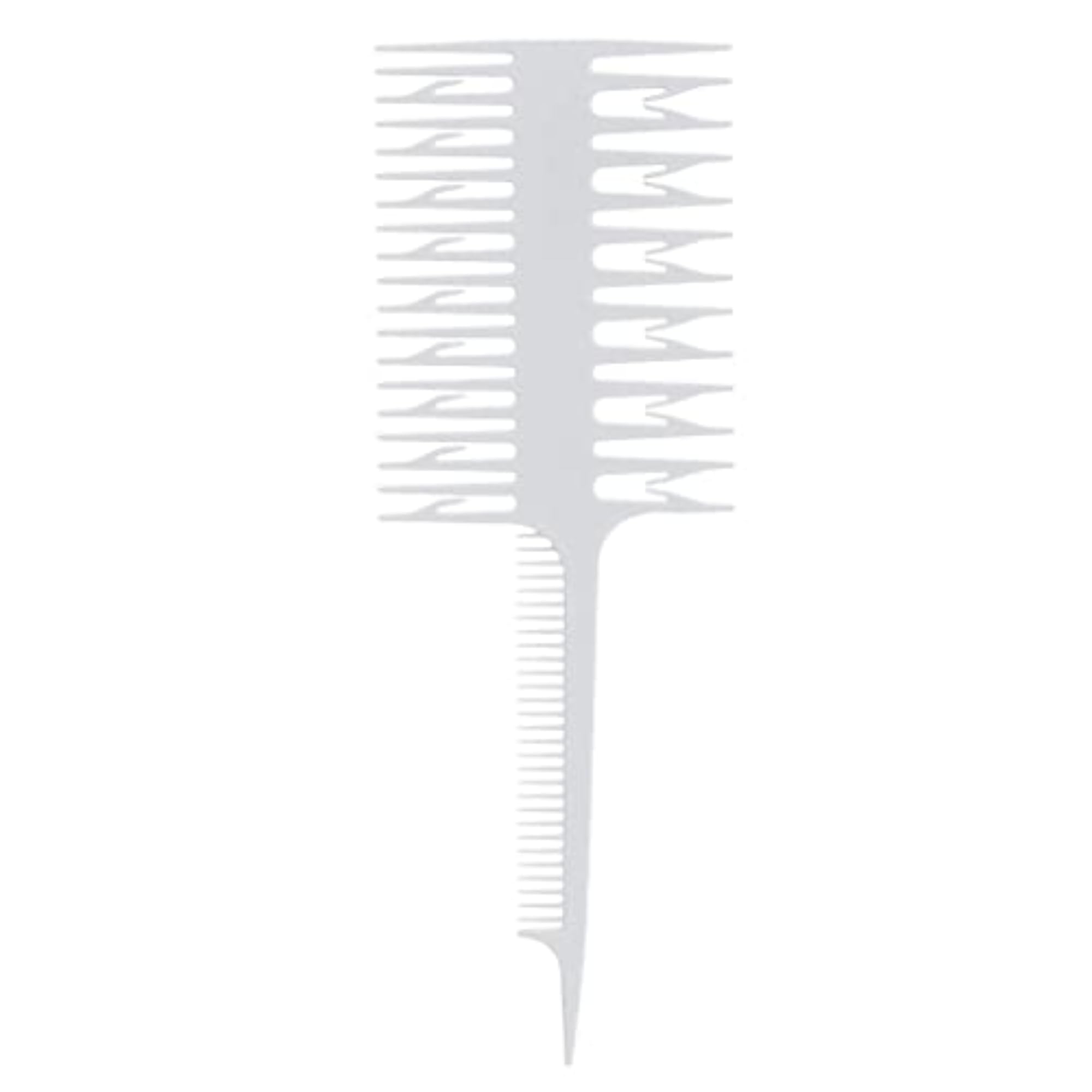 6x Salon 3-Way Weaver Weaving Comb Hair Dyeing Tool