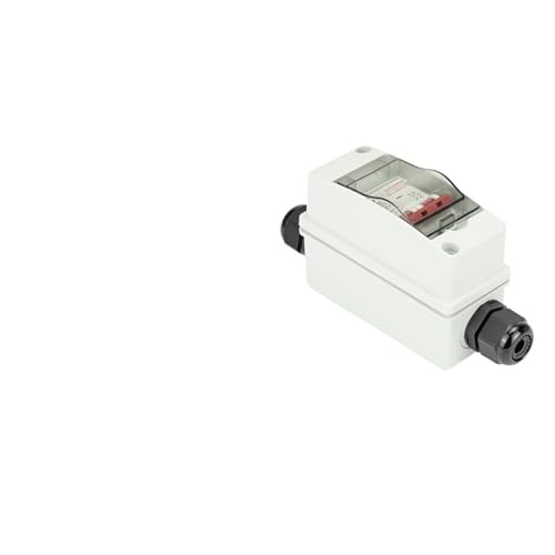 Interruptor de aire solar DC 550V 63A 2P con caja de distribución HT-2 para carril Din 4