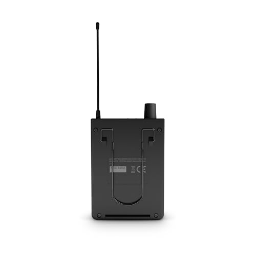 LD Systems U308 IEM R - In-Ear Monitoring System Empfänger, 863-865 MHz + 823-832 MHz, schwarz