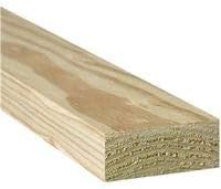 Treated Southern Pine Wood, 2 x 4-in. x 8-Ft.