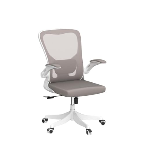 Image of Ergonomic Office Desk Chair, 90-125 Tilt Back Home Desk Chair with 360 Swivel & Mute Wheels, High Back Mesh Computer Chair for Adults with Lumbar Support, 330 LBS Capacity(01Khaki)