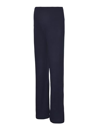 MAMA.LICIOUS Women's Mlannette JRS Straight Leggings Hw A. Maternity Pants, Blazer Navy, M
